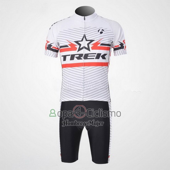 Trek Ropa Ciclismo Culotte Corto 2011 Mangas Cortas Blanco
